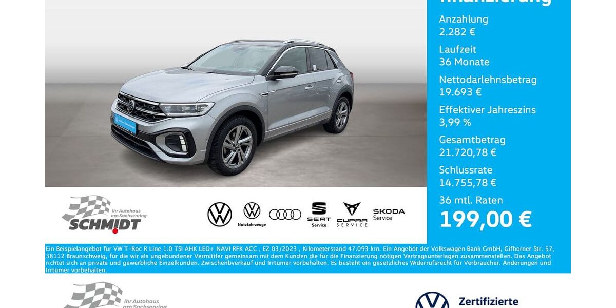VW T-Roc 47.093 km 21.975 &euro; Bernsdorf 09337