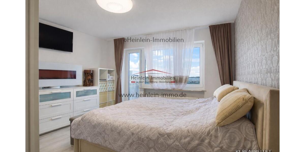 3 ZKBB* Fernsicht* 2xBalkon Süd & Ost* frei nach Vereinb* Aufzug* Fernsicht* 2xStellplatz* Offenbach - Etagenwohnung Offenbach Hafen | Angebot:27284951