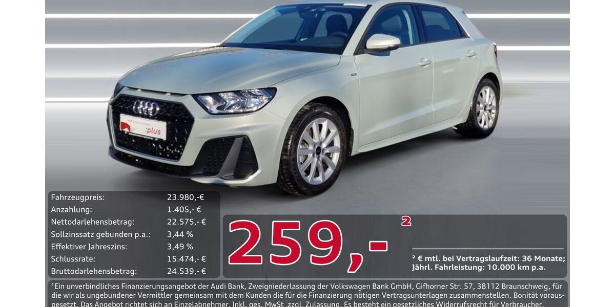 Audi A1 7.705 km 23.980 &euro; Ingolstadt 85057