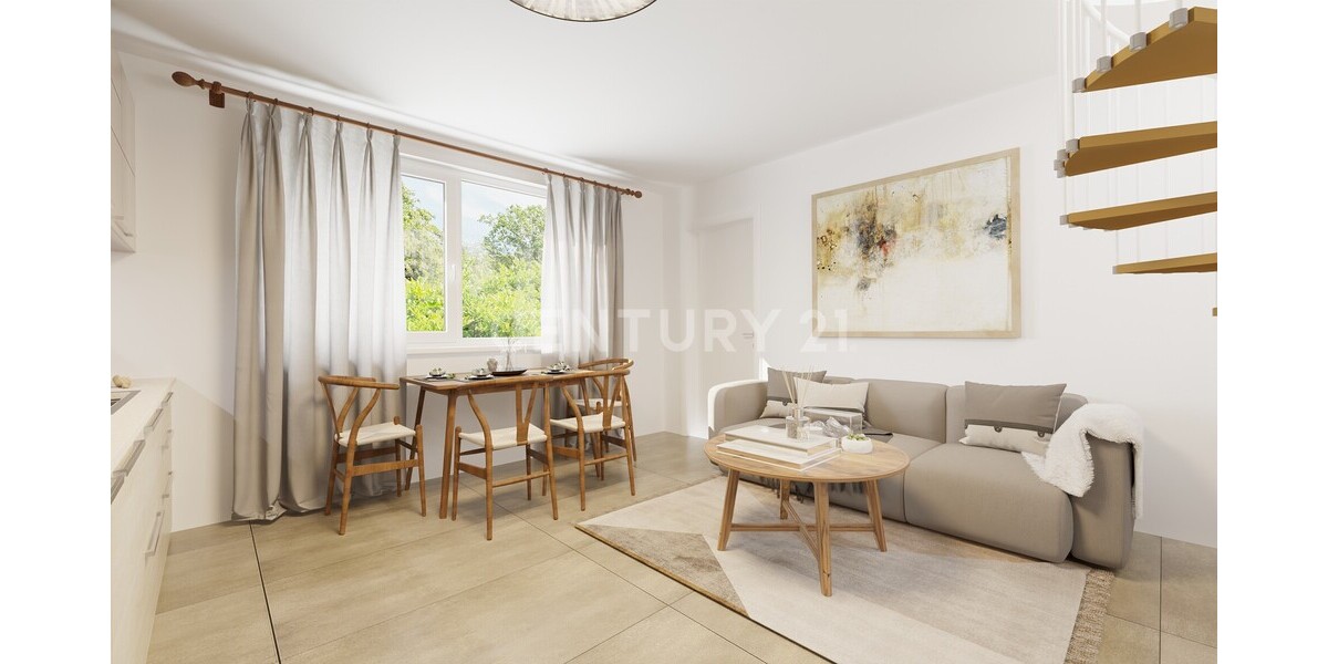 Gartenparadies mit kleiner Doppelhaushälfte 3 zimmer