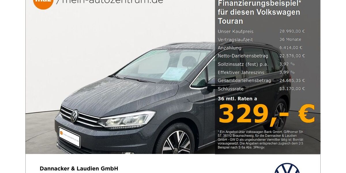 VW Touran 73.387 km 26.980 &euro; Lüneburg 21337