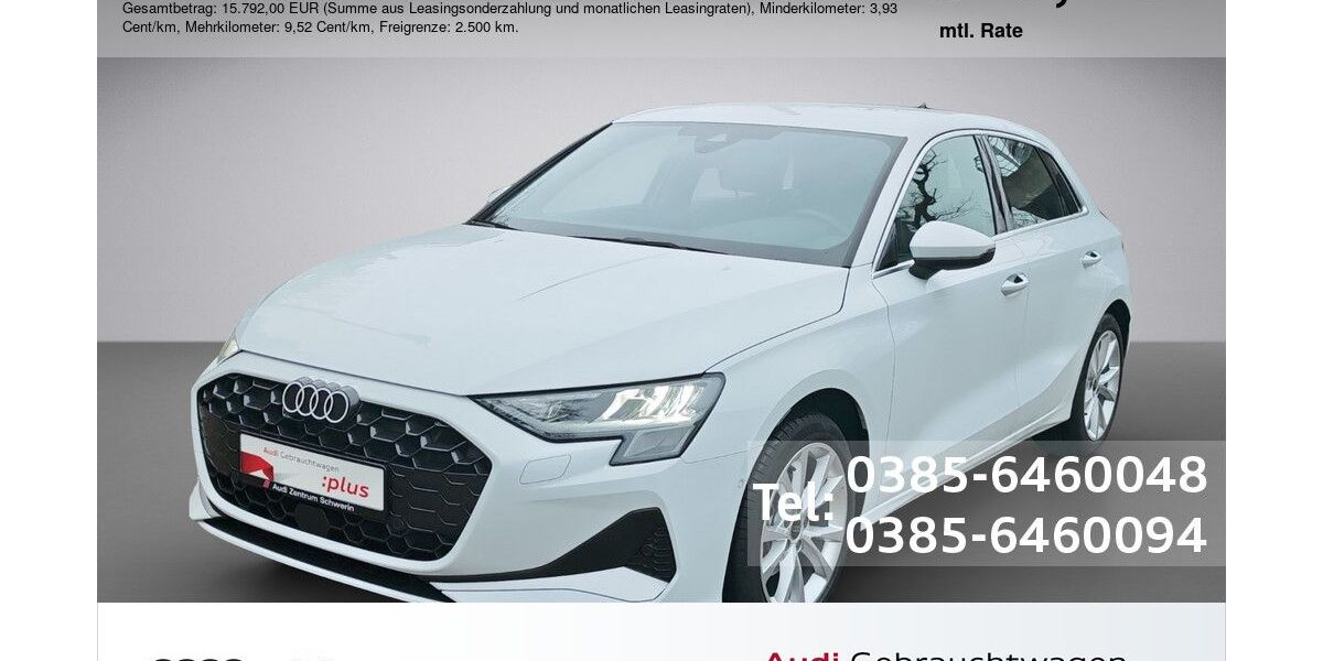 Audi A3 19.100 km 33.990 &euro; Schwerin 19061