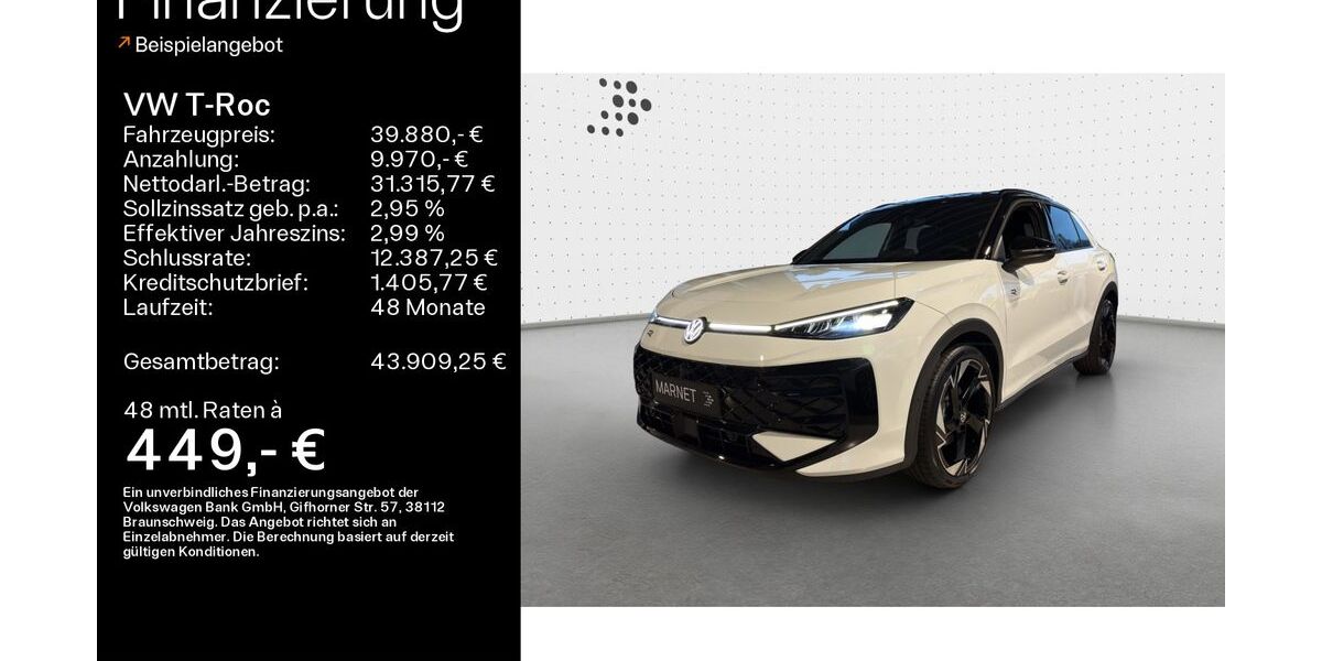 VW T-Roc 4.900 km 38.880 &euro; Bad Camberg 65520