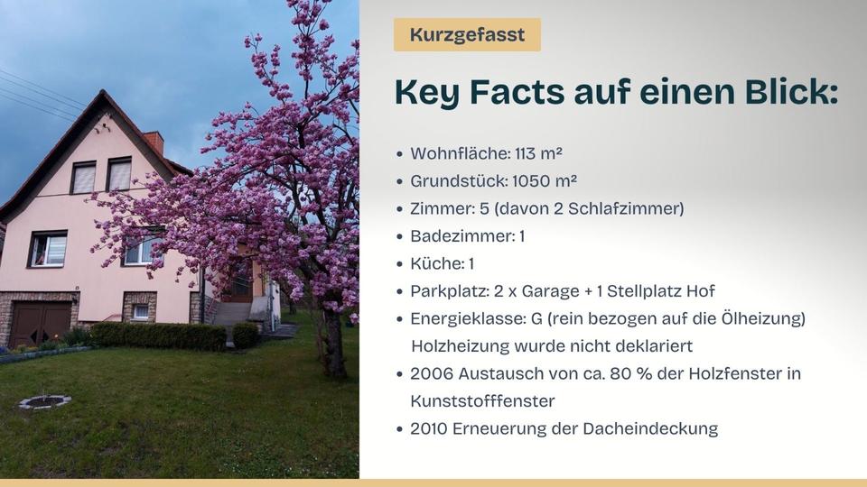 Einfamilienhaus Römhild - 2 Zimmer, 113 m&sup2;, 190.000&euro; | Angebot:26048212