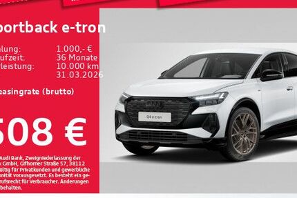 Audi Q4 e-tron 10.829 km 48.822 &euro; Eching 85386