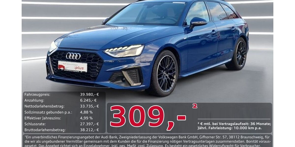 Audi A4 36.300 km 36.980 &euro; Ingolstadt 85057