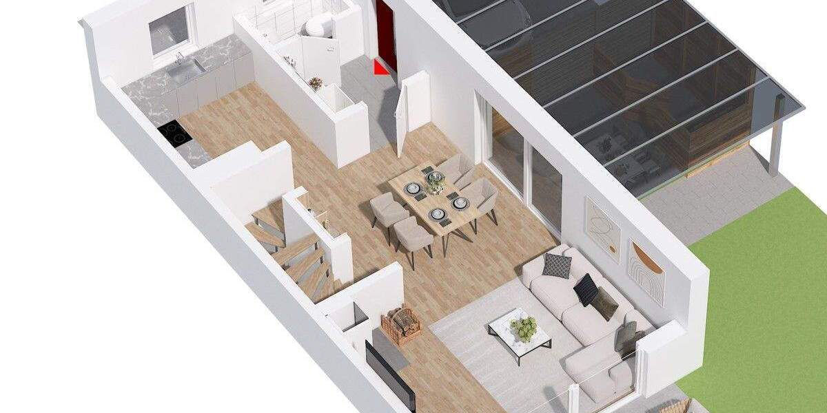 Doppelhaushälfte Obertraubling - 5 Zimmer, 140 m&sup2;, 745.000&euro; | Angebot:23942626