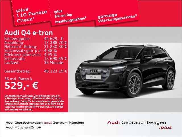 Audi Q4 e-tron 8.120 km 44.629 &euro; Eching 85386