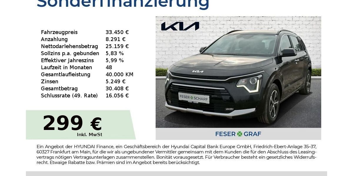 Kia Niro 6.584 km 33.450 € Hallstadt 96103