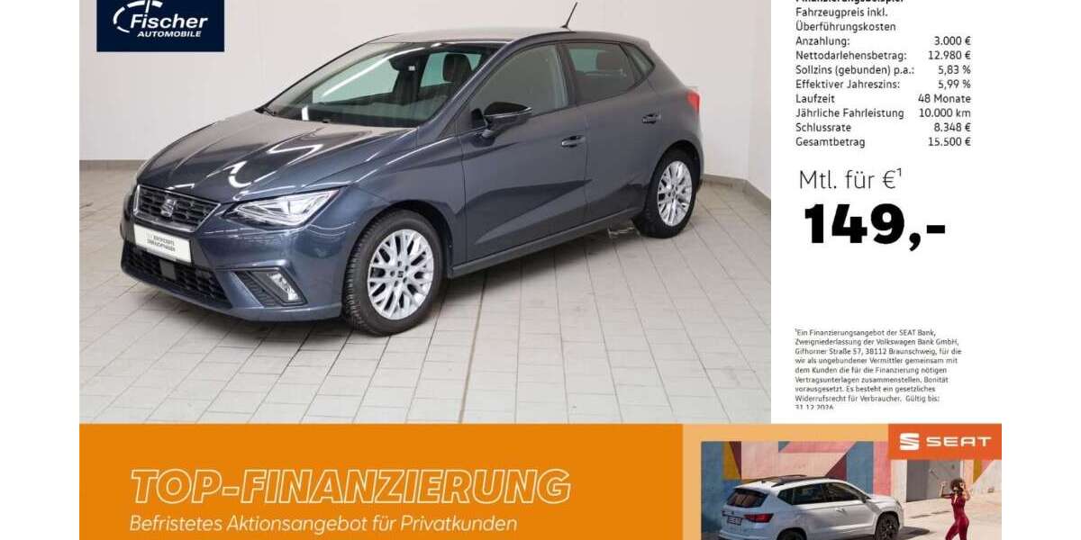 Seat Ibiza 32.885 km 15.980 &euro; Amberg 92224