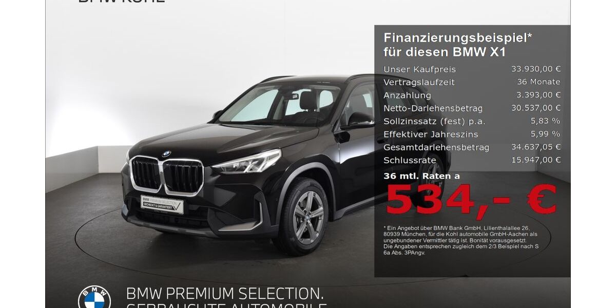 BMW X1 29.530 km 33.930 &euro; Aachen 52078
