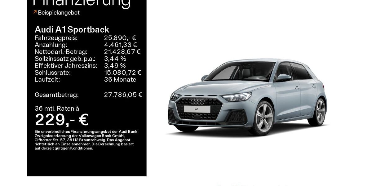 Audi A1 4.870 km 25.480 &euro; Eisenach 99817
