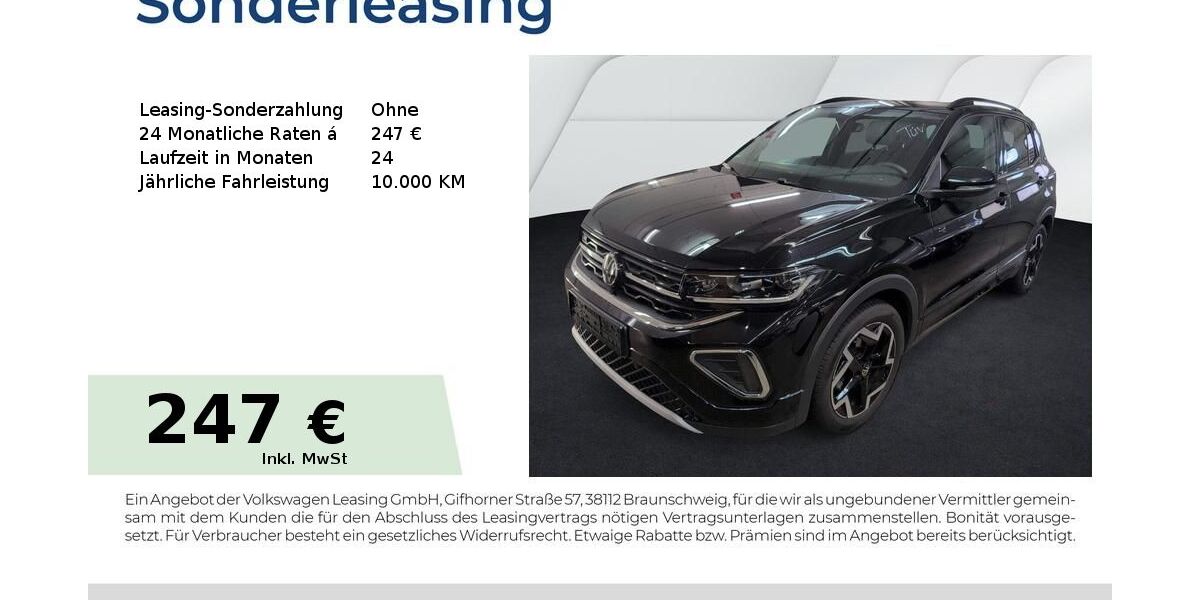 VW T-Cross 27.250 km 26.740 &euro; Erlangen 91058