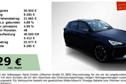 Cupra Leon 32.750 km 30.950 &euro; Nürnberg 90441