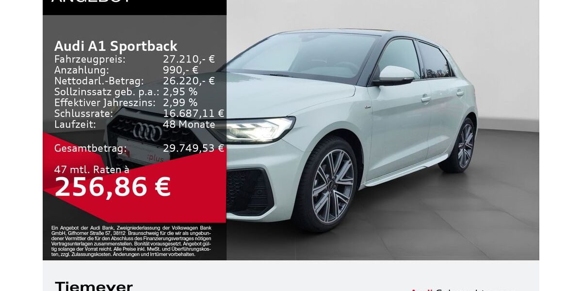 Audi A1 14.013 km 26.720 &euro; Remscheid 42897