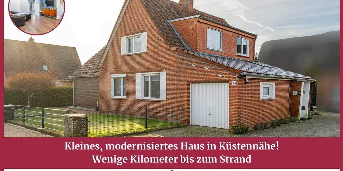 Einfamilienhaus Norden - 4 Zimmer, 90 m&sup2;, 239.000&euro; | Angebot:25389897