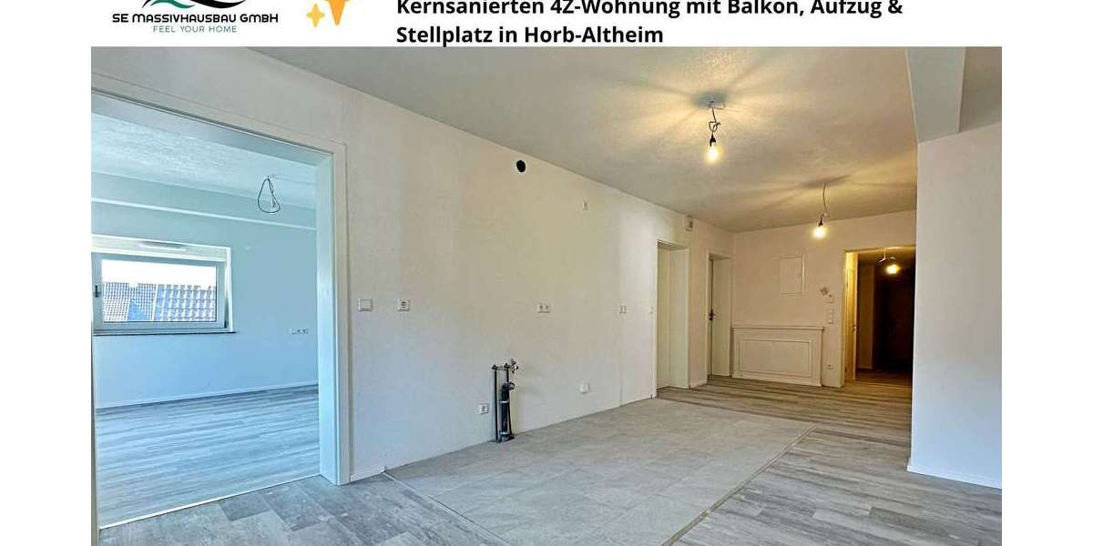 Etagenwohnung Horb - 4 Zimmer, 124 m&sup2;, 449.000&euro; | Angebot:26193886