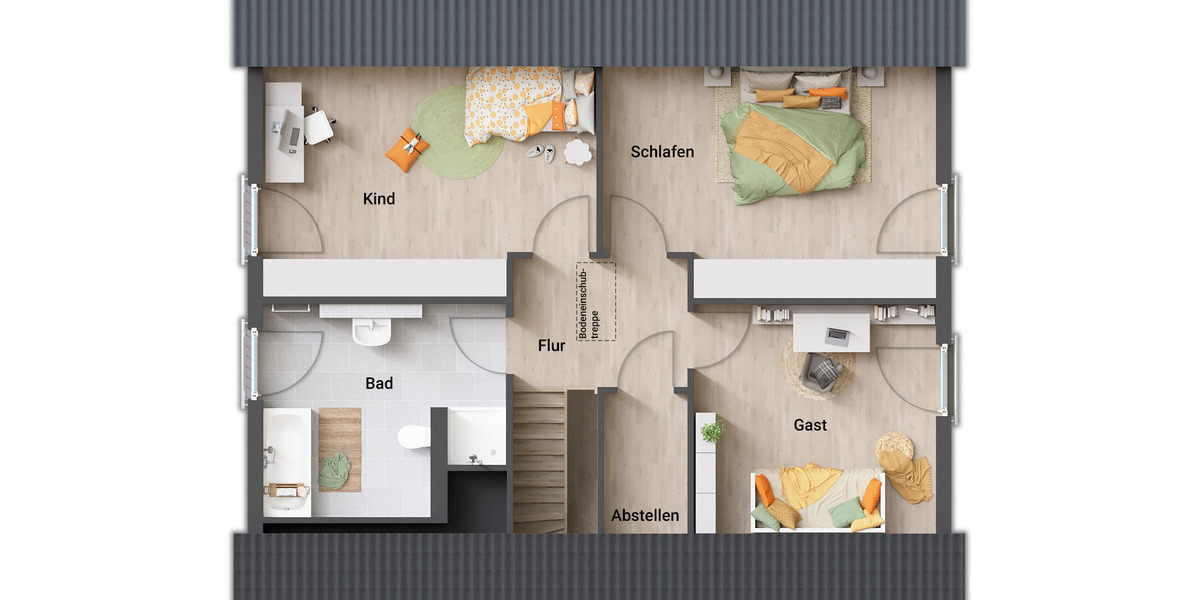 Einfamilienhaus Beetzendorf Jeeben - 5 Zimmer, 166 m&sup2;, 291.166&euro; | Angebot:25969131