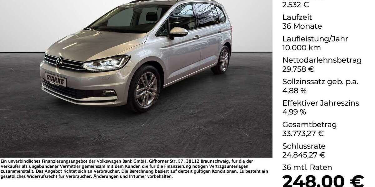 VW Touran 16.823 km 32.290 &euro; Osnabrück 49078