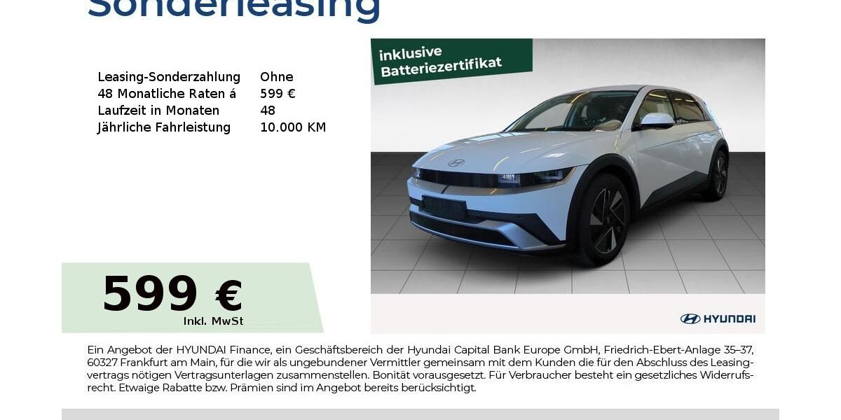 Hyundai IONIQ 5 15.525 km 39.950 &euro; Fürth 90763