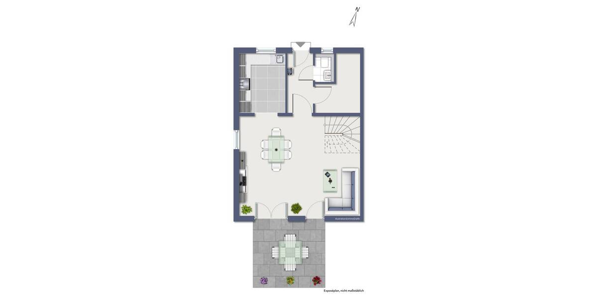 Reihenendhaus Fürth Südstadt - 5 Zimmer, 135 m&sup2;, 639.000&euro; | Angebot:26731158