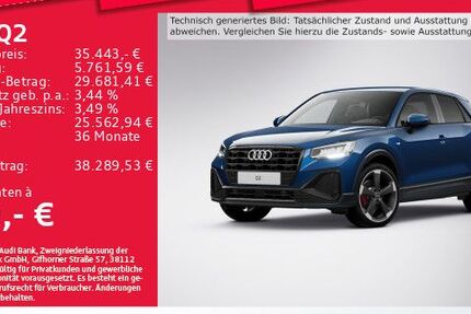 Audi Q2 9.735 km 33.825 &euro; Eching 85386