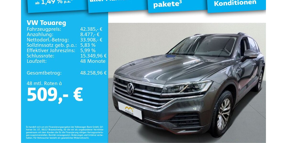 VW Touareg 58.556 km 39.489 &euro; Berlin 13088