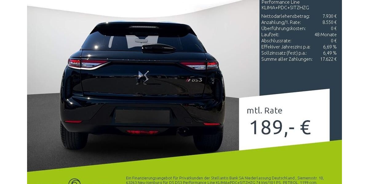 DS Automobiles DS3 Crossback 40.685 km 16.110 &euro; Borken 46325