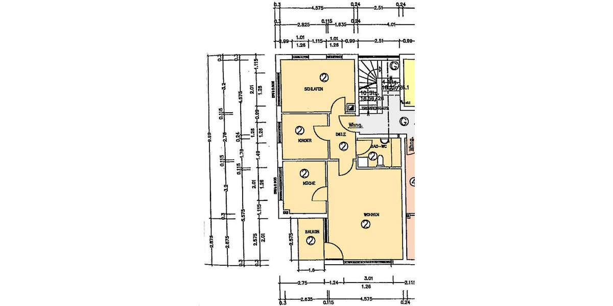 Etagenwohnung Windeck - 3 Zimmer, 67 m&sup2;, 465&euro; | Angebot:24487670