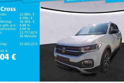 VW T-Cross 30.625 km 22.450 &euro; Frankfurt 60326