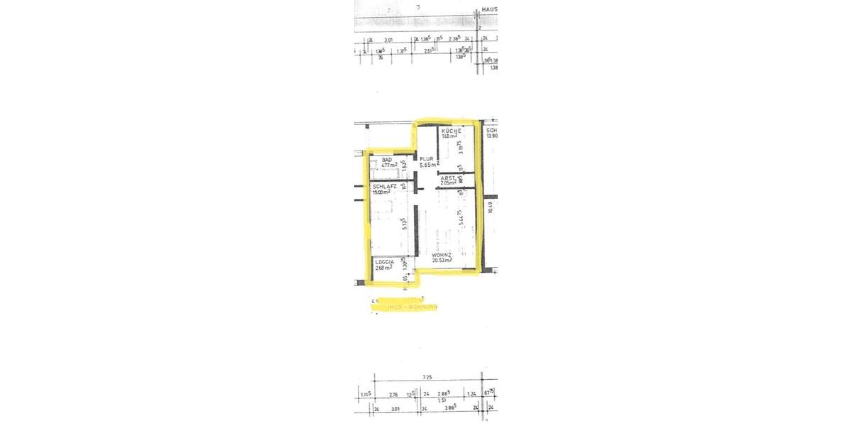 Etagenwohnung Ottersberg - 2 Zimmer, 58 m&sup2;, 170.000&euro; | Angebot:26205541