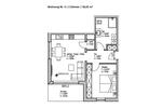 Etagenwohnung Bad Soden-Salmünster Salmünster - 2 Zimmer, 56 m&sup2;, 785&euro; | Angebot:26013343