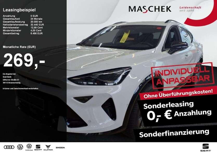 Cupra Formentor 18.900 km 31.440 € Wackersdorf 92442