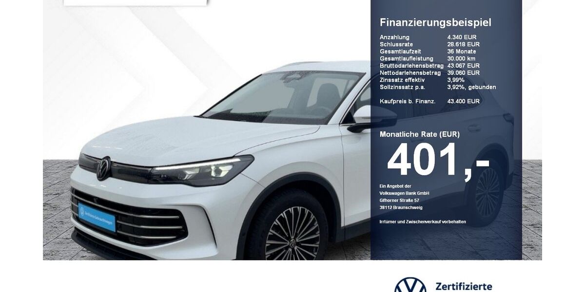 VW Tiguan 16.339 km 42.600 &euro; Erding 85435