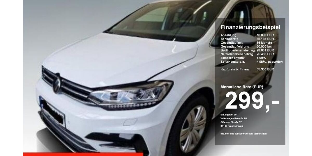 VW Touran 15.370 km 35.250 &euro; Ingolstadt 85053