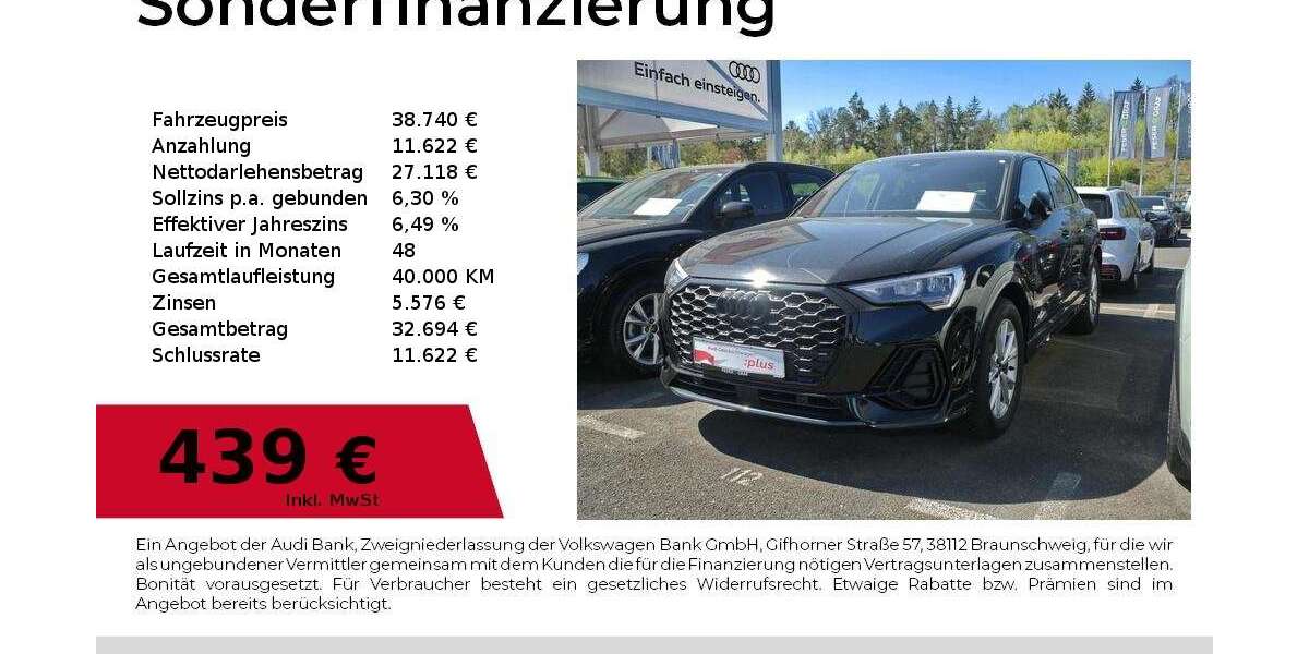 Audi Q3 10.300 km 38.740 &euro; Lauf an der Pegnitz 91207
