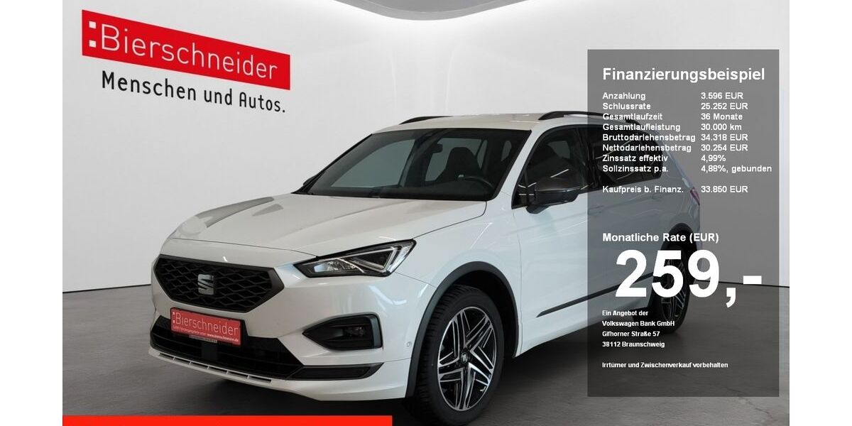 Seat Tarraco 52.710 km 33.850 &euro; Regensburg 93055