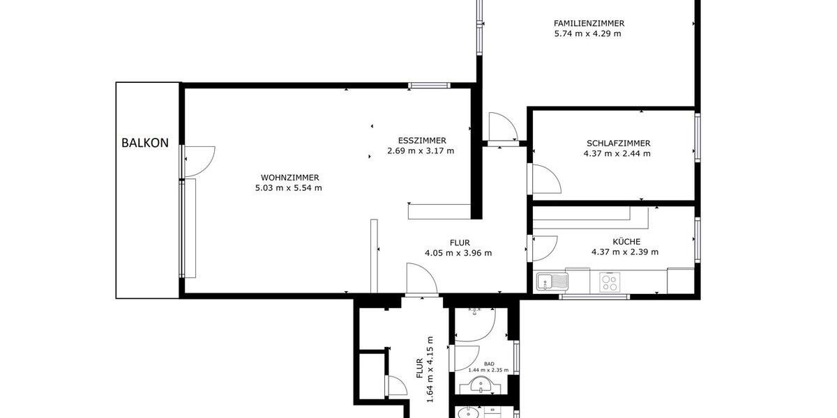 Etagenwohnung Plettenberg - 3 Zimmer, 102 m&sup2;, 714&euro; | Angebot:26364620
