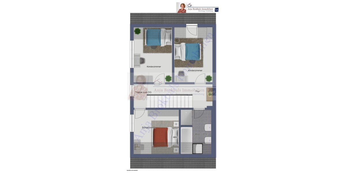 Platz für Auto und Motorrad: DHH, gr. Garage, ruhige Innenstadtlage - provisionsfrei für Käufer in Gütersloh - Doppelhaushälfte Gütersloh | Angebot:26794429