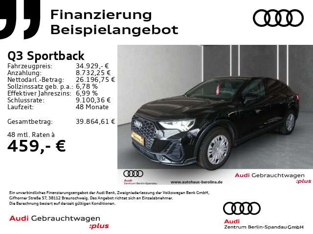 Audi Q3 18.284 km 34.929 &euro; Berlin 13581