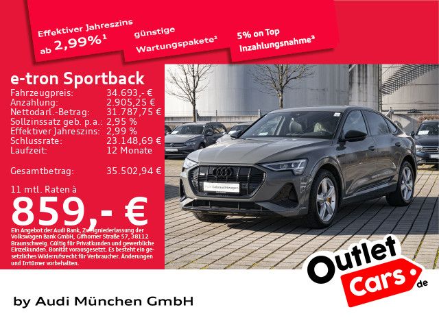 Audi e-tron 73.501 km 34.693 &euro; München 80935