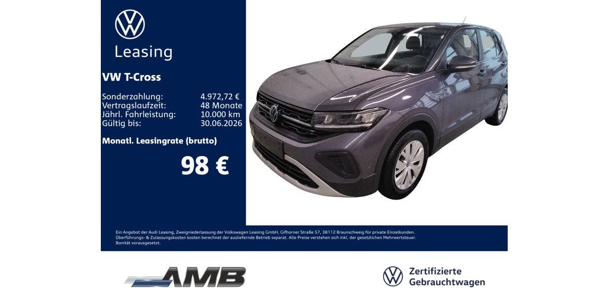 VW T-Cross 16.130 km 19.420 &euro; Borna 04552
