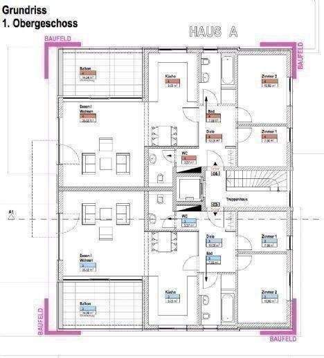 Etagenwohnung Vellmar Niedervellmar - 2 Zimmer, 73 m&sup2;, 359.000&euro; | Angebot:25313956