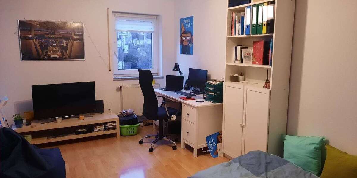 Etagenwohnung Bayreuth Bernecker Straße / Insel / Riedelsberg - 1 Zimmer, 30 m&sup2;, 360&euro; | Angebot:25626616