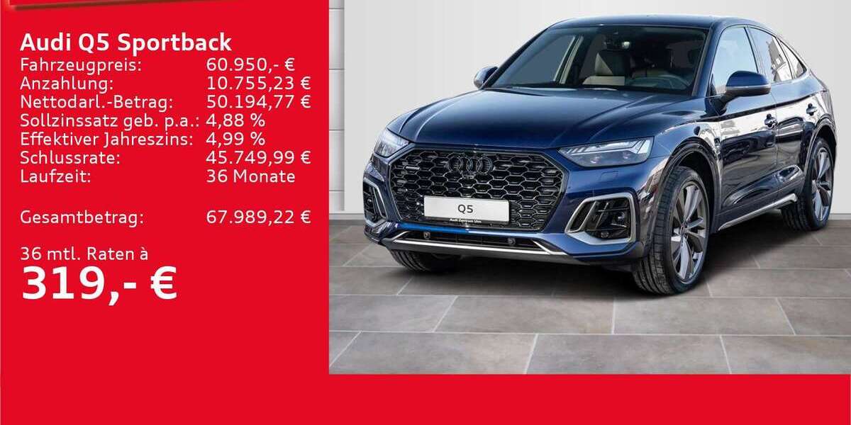 Audi Q5 14.001 km 60.951 &euro; Ulm 89073