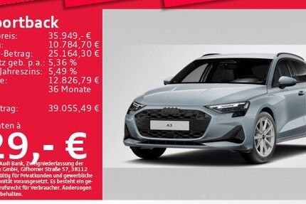 Audi A3 5.672 km 35.949 &euro; Eching 85386