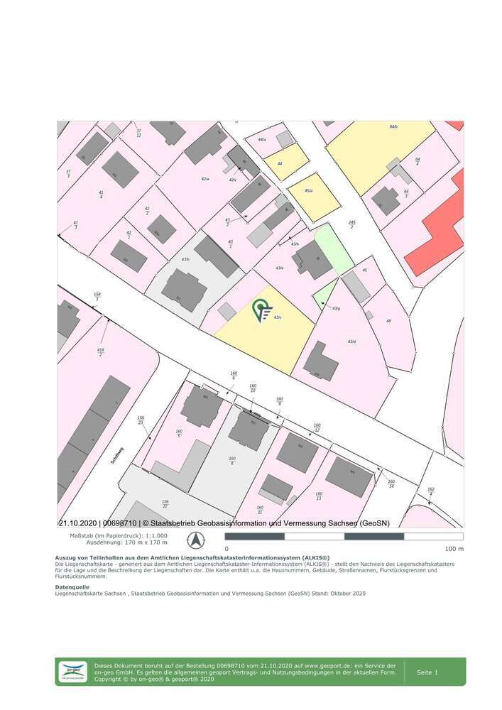 Grundstück in Dresden 498.000 € 1261 m²