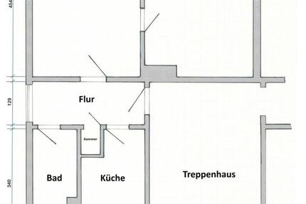Wohnung Luckau - 2 Zimmer, 46 m&sup2;, 250&euro; | Angebot:27634082