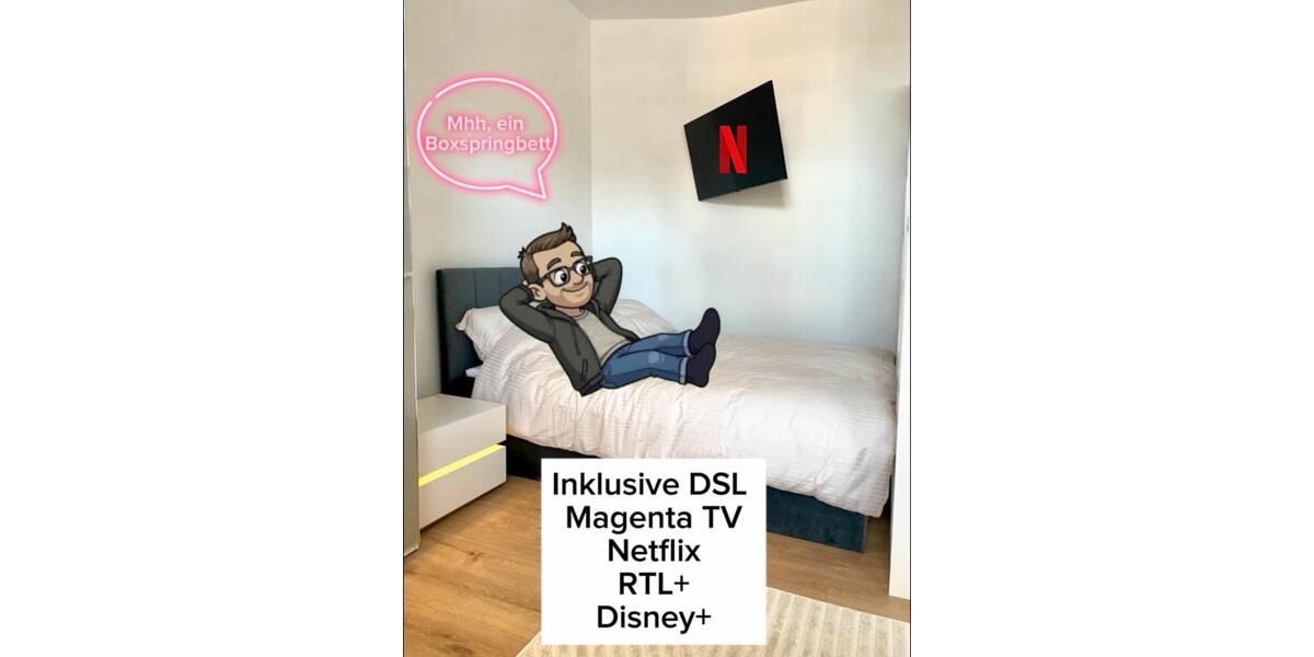 Möbliertes Appartement Friedrich wartet auf den passenden Mieter 1 zimmer