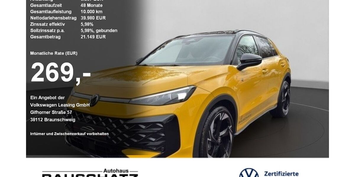 VW T-Roc 7.500 km 37.620 &euro; Sigmaringen 72488